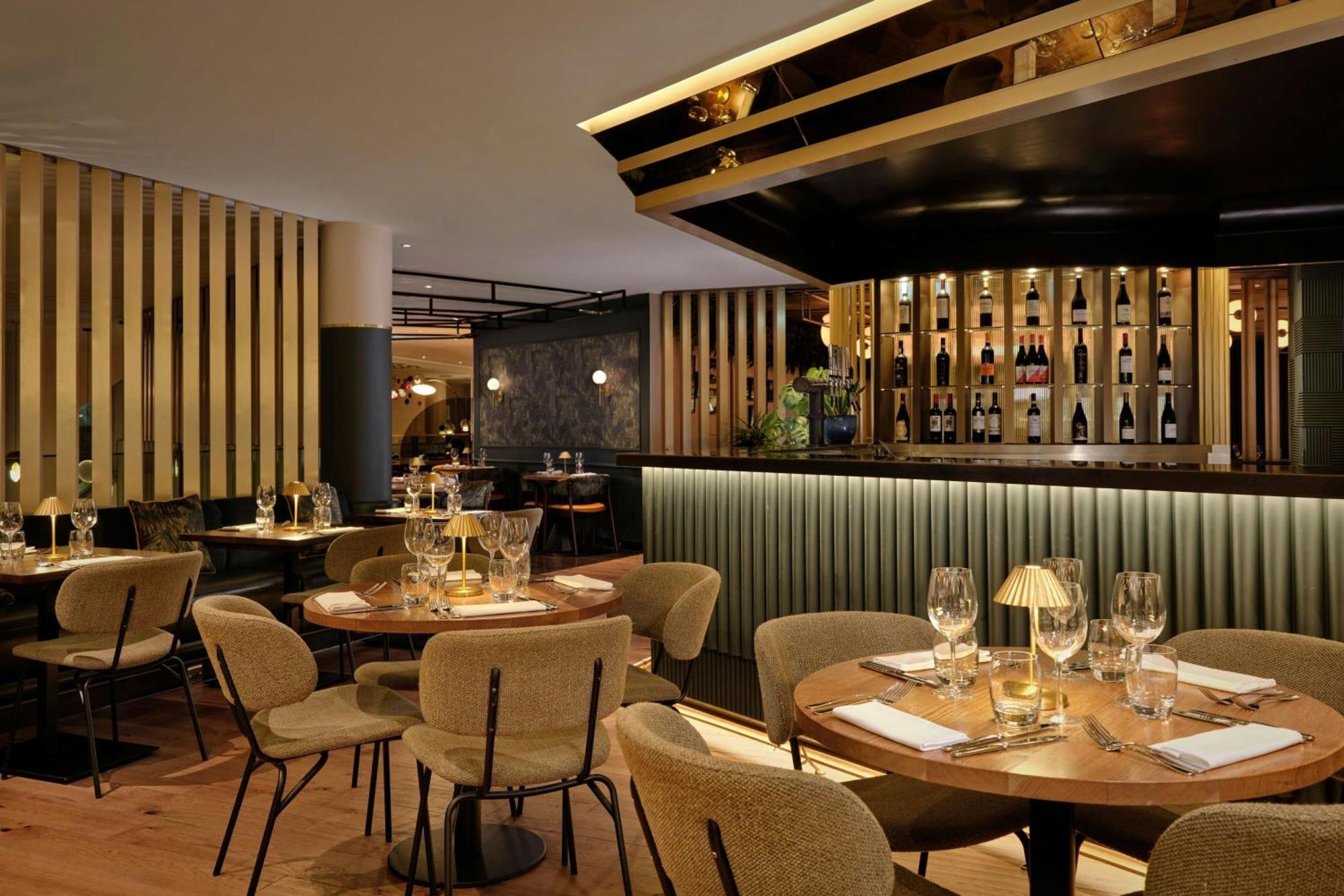 Montcalm East, Autograph Collection Hotel London Luaran gambar Restaurant interior